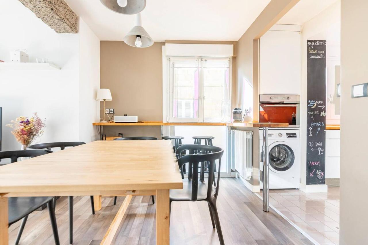 Apartament Piso En Zarauz Centro A 100M De La Playa Zewnętrze zdjęcie